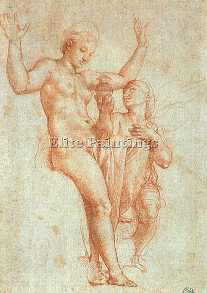RAPHAEL PSYCHE OFFERING VENUS THE WATER OF STYX ARTIST PAINTING REPRODUCTION OIL