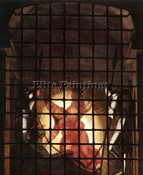 RAPHAEL THE LIBERATION OF ST PETER DETAIL2 ARTIST PAINTING REPRODUCTION HANDMADE