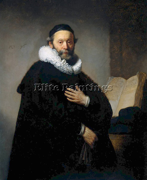 REMBRANDT 33JOHANNES ARTIST PAINTING REPRODUCTION HANDMADE OIL CANVAS REPRO WALL