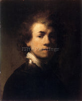 REMBRANDT SELF PORTRAIT IN A GORGET ARTIST PAINTING REPRODUCTION HANDMADE OIL