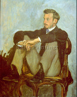 RENOIR RENOIR BY BAZILLE ARTIST PAINTING REPRODUCTION HANDMADE CANVAS REPRO WALL