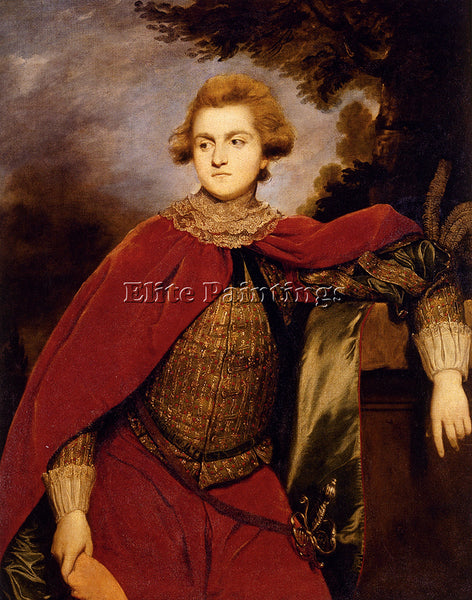 JOSHUA REYNOLDS PORTRAIT OF LORD ROBERT SPENCER ARTIST PAINTING REPRODUCTION OIL