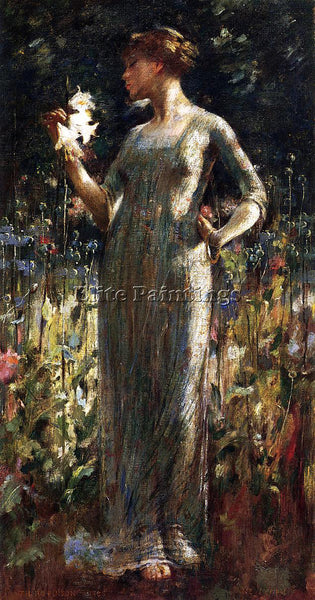 THEODORE ROBINSON A KING S DAUGHTER ARTIST PAINTING REPRODUCTION HANDMADE OIL