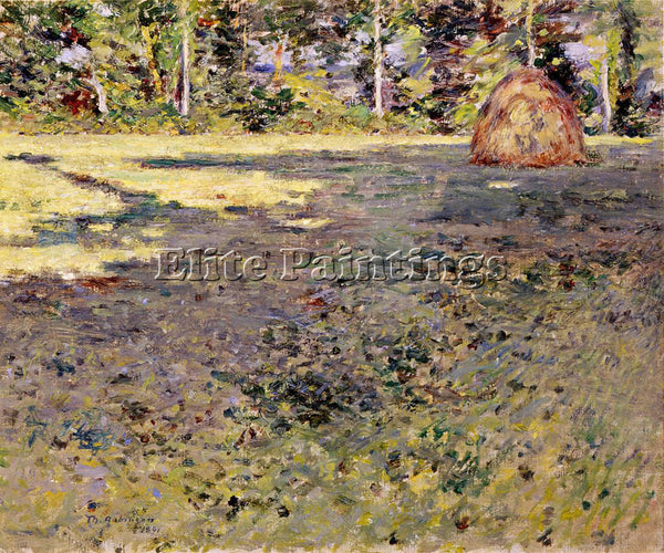 THEODORE ROBINSON AFTERNOON SHADOWS ARTIST PAINTING REPRODUCTION HANDMADE OIL
