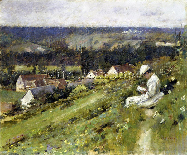 THEODORE ROBINSON VAL D ARCONVILLE ARTIST PAINTING REPRODUCTION HANDMADE OIL ART