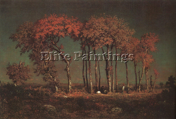 FRENCH ROUSSEAU THEODORE FRENCH 1812 1867 TROUSSE3 ARTIST PAINTING REPRODUCTION