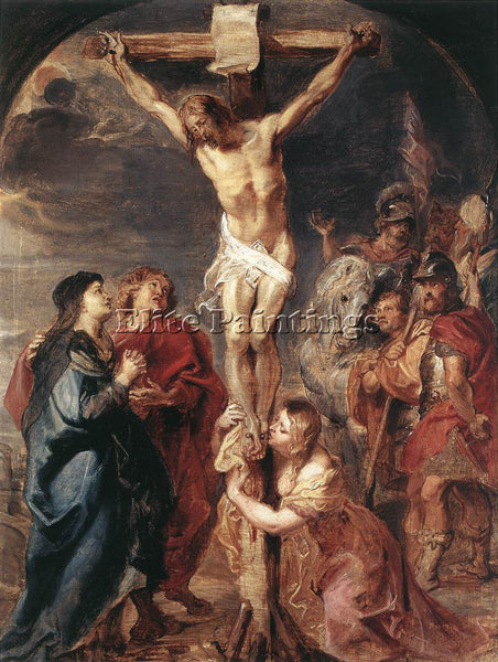PETER PAUL RUBENS CHRIST ON THE CROSS 1627 ARTIST PAINTING REPRODUCTION HANDMADE