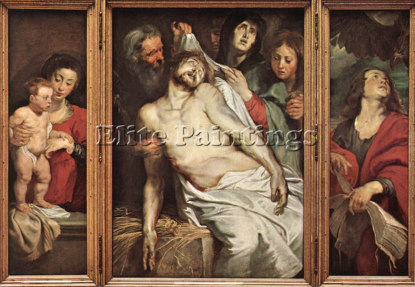PETER PAUL RUBENS LAMENTATION OF CHRIST 1 ARTIST PAINTING REPRODUCTION HANDMADE