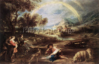 PETER PAUL RUBENS LANDSCAPE WITH A RAINBOW 1632 5 ARTIST PAINTING REPRODUCTION