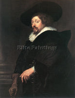 PETER PAUL RUBENS SELF PORTRAIT 1639 ARTIST PAINTING REPRODUCTION HANDMADE OIL