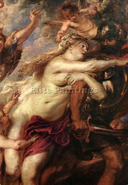 PETER PAUL RUBENS THE CONSEQUENCES OF WAR DETAIL1 ARTIST PAINTING REPRODUCTION