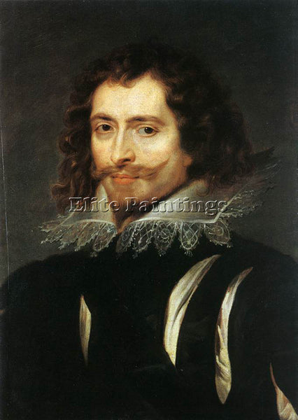 PETER PAUL RUBENS DUKE OF BUCKINGHAM ARTIST PAINTING REPRODUCTION HANDMADE OIL