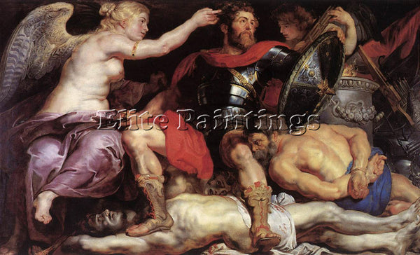 PETER PAUL RUBENS TRIUMPH OF VICTORY ARTIST PAINTING REPRODUCTION HANDMADE OIL