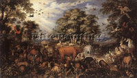 ROELANDT JACOBSZ SAVERY THE PARADISE 1626 ARTIST PAINTING REPRODUCTION HANDMADE