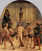 LUCA SIGNORELLI THE SCOURGING OF CHRIST ARTIST PAINTING REPRODUCTION HANDMADE