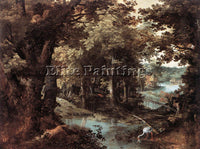 BELGIAN STALBEMT ADRIAAN VAN LANDSCAPE WITH FABLES 1620 ARTIST PAINTING HANDMADE