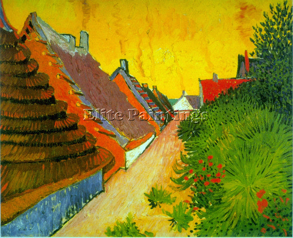 VAN GOGH SAINTES MARIES ARTIST PAINTING REPRODUCTION HANDMADE CANVAS REPRO WALL