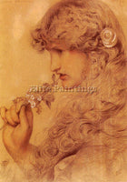 ANTHONY FREDERICK SANDYS LOVES SHADOW ARTIST PAINTING REPRODUCTION HANDMADE OIL