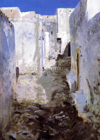JOHN SINGER SARGENT A STREET IN ALGIERS ARTIST PAINTING REPRODUCTION HANDMADE