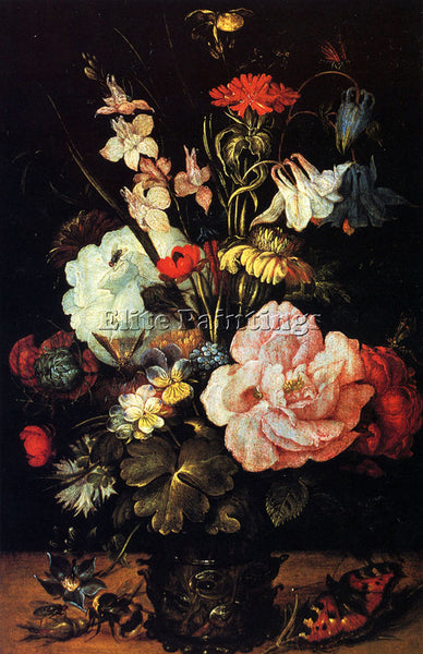 ROELANDT JACOBSZ SAVERY JACOBSZ FLOWERS IN A VASE ARTIST PAINTING REPRODUCTION