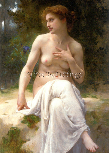 GUILLAUME SEIGNAC NYMPHE 1 ARTIST PAINTING REPRODUCTION HANDMADE OIL CANVAS DECO