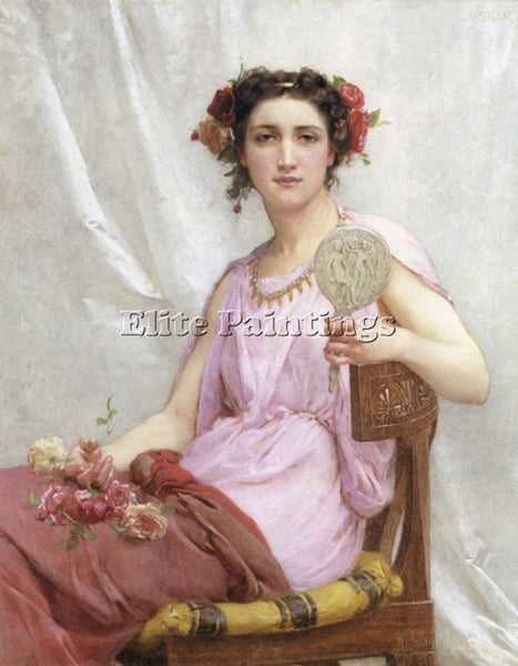 GUILLAUME SEIGNAC VANITY 1 ARTIST PAINTING REPRODUCTION HANDMADE OIL CANVAS DECO