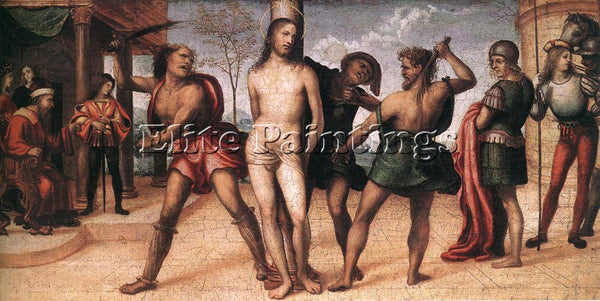 IL SODOMA FLAGELLATION OF CHRIST ARTIST PAINTING REPRODUCTION HANDMADE OIL REPRO