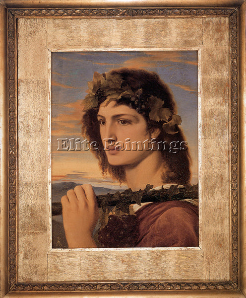 SIMEON SOLOMON BACCHUS ARTIST PAINTING REPRODUCTION HANDMADE CANVAS REPRO WALL