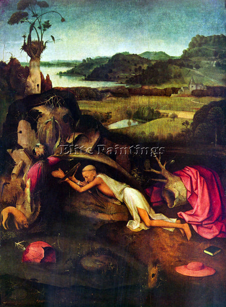 BOSCH ST JEROME ARTIST PAINTING REPRODUCTION HANDMADE CANVAS REPRO WALL  DECO