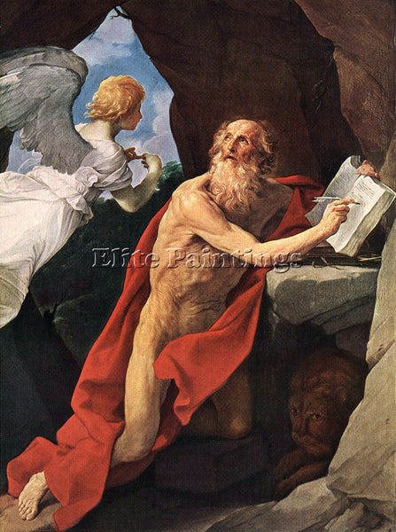 GUIDO RENI ST JEROME 1 ARTIST PAINTING REPRODUCTION HANDMADE CANVAS REPRO WALL