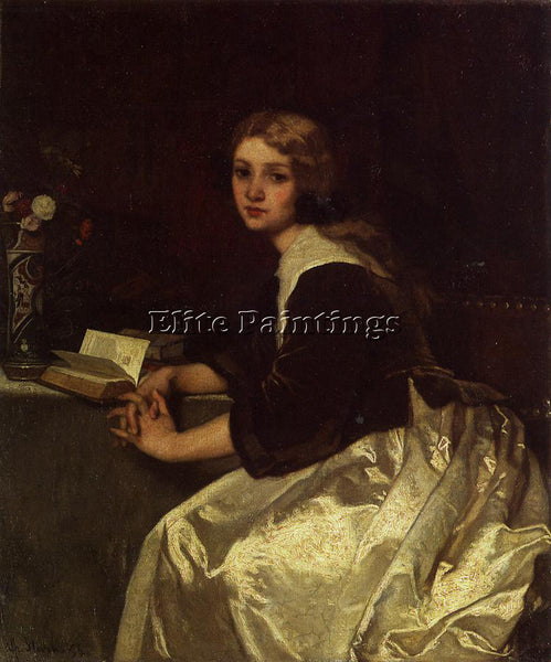 ALFRED STEVENS REVERIE ARTIST PAINTING REPRODUCTION HANDMADE CANVAS REPRO WALL