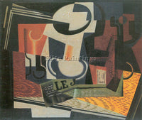 JUAN GRIS STILL LIFE WITH FRUIT BOWL ARTIST PAINTING REPRODUCTION HANDMADE OIL