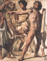 JEAN AUGUSTE DOMINIQUE INGRES STUDY FOR THE MARTYRDOM OF ST SYMPHORIEN PAINTING