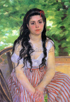 RENOIR SUMMERTIME STUDY ARTIST PAINTING REPRODUCTION HANDMADE CANVAS REPRO WALL