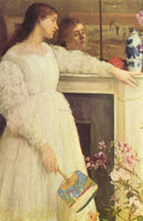 JAMES ABBOT MCNEILL SYMPHONY IN WHITE NO 2 GIRLS IN WHITE WHISTLER REPRODUCTION