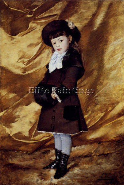 TANOUX TANZI LEON LOUIS ANTOINE PORTRAIT MADEMOISELLE MARIE DUBOIS REPRODUCTION