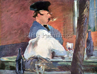 MANET TAVERN ARTIST PAINTING REPRODUCTION HANDMADE OIL CANVAS REPRO WALL  DECO