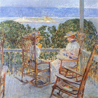 HASSAM TEN POUND ISLAND ARTIST PAINTING REPRODUCTION HANDMADE CANVAS REPRO WALL