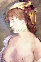 MANET THE BLOND NUDE 2 ARTIST PAINTING REPRODUCTION HANDMADE CANVAS REPRO WALL