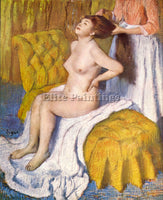 DEGAS THE BODY CARE ARTIST PAINTING REPRODUCTION HANDMADE CANVAS REPRO WALL DECO