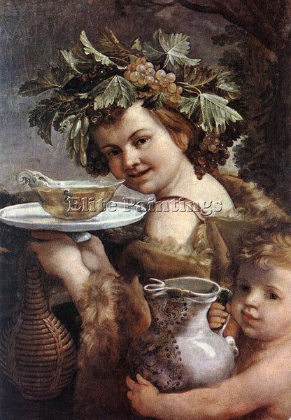 GUIDO RENI THE BOY BACCHUS 1 ARTIST PAINTING REPRODUCTION HANDMADE CANVAS REPRO