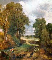 CONSTABLE THE CORNFIELD OF 1826 ARTIST PAINTING REPRODUCTION HANDMADE OIL CANVAS
