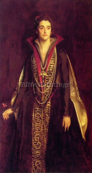 JOHN SINGER SARGENT THE COUNTESS OF ROCKSAVAGE ARTIST PAINTING REPRODUCTION OIL