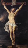 PETER RUBENS THE CRUCIFIED CHRIST ARTIST PAINTING REPRODUCTION HANDMADE OIL DECO