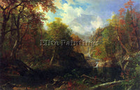 BIERSTADT THE EMERALD POND ARTIST PAINTING REPRODUCTION HANDMADE OIL CANVAS DECO