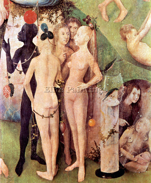 BOSCH THE GARDEN OF DELIGHTS DETAIL 15  ARTIST PAINTING REPRODUCTION HANDMADE