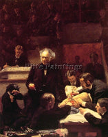 THOMAS EAKINS THE GROSS CLINIC ARTIST PAINTING REPRODUCTION HANDMADE OIL CANVAS