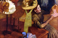 ALFRED SISLEY THE MILLINERY SHOP ARTIST PAINTING REPRODUCTION HANDMADE OIL REPRO