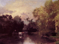 GEORGE INNESS THE PEQUONIC NEW JERSEY ARTIST PAINTING REPRODUCTION HANDMADE OIL