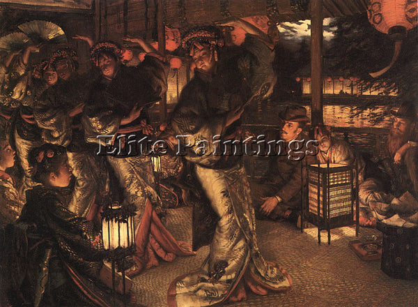 JAMES JACQUES-JOSEPH TISSOT THE PRODIGAL SON IN FOREIGN CLIMES PAINTING HANDMADE